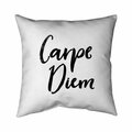 Begin Home Decor 26 x 26 in. Carpe Diem-Double Sided Print Indoor Pillow 5541-2626-QU17